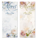 Podziękowania MERCI - Diana2 - 4 wzory 2 szt. - obrazek 3