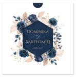 Zaproszenia Ślubne z kopertą wycinane - Noemi - 6 wzorów - obrazek 10