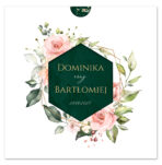 Zaproszenia Ślubne z kopertą wycinane - Noemi - 6 wzorów - obrazek 8