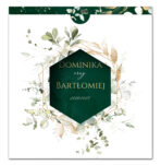 Zaproszenia Ślubne z kopertą wycinane - Noemi - 6 wzorów