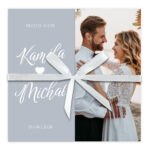 Zaproszenia ślubne Brama ze zdjęciem - Bianka