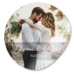 naklejki ślubne ze zdjęciem