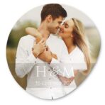 naklejki ślubne ze zdjęciem