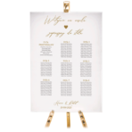 Tablica z usadzeniem gości 90x60 cm - NAPISY - obrazek 3