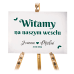 Tablica powitalna 50x70 cm - POZIOMO - obrazek 3