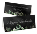 Winietki boho z kwiatami - Emilia - czarne lub białe tło - obrazek 11