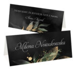 Winietki boho z kwiatami - Emilia - czarne lub białe tło - obrazek 3