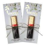 Podziękowania MERCI złocone - Elza1 - 15 szt.