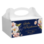 Pudełko na ciasto z naklejką Ingrid 1szt - obrazek 3