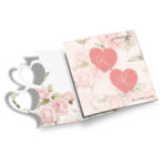 Zaproszenia ślubne wycinane serca - Diana2 - obrazek 2