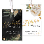 Zawieszki na butelki wódkę - Emilia -10 szt.
