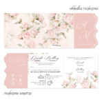 Zaproszenia ślubne składane - Inga - 4 wzory - obrazek 7