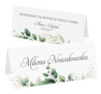 Winietki boho z kwiatami - Emilia - czarne lub białe tło - obrazek 12