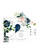 Zaproszenia Ślubne składane serca - Ewelina - obrazek 8