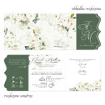 Zaproszenia ślubne składane - Inga - 4 wzory - obrazek 5