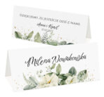 Winietki boho z kwiatami - Emilia - czarne lub białe tło - obrazek 10