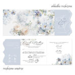 Zaproszenia ślubne składane - Inga - 4 wzory - obrazek 9