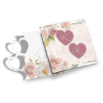 Zaproszenia ślubne wycinane serca - Diana2 - obrazek 5