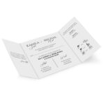 Zaproszenia ślubne Brama ze zdjęciem - Bianka - obrazek 12