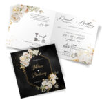 Zaproszenia Ślubne z kopertą - Emilia - 4 wzory - obrazek 2