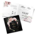 Zaproszenia Ślubne z kopertą - Emilia - 4 wzory - obrazek 5