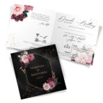 Zaproszenia Ślubne z kopertą - Emilia - 4 wzory - obrazek 3