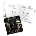 Zaproszenia Ślubne z kopertą - Emilia2 - 5 wzorów - obrazek 6