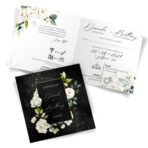 Zaproszenia Ślubne z kopertą - Emilia2 - 5 wzorów - obrazek 4