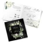 Zaproszenia Ślubne z kopertą - Emilia2 - 5 wzorów - obrazek 2