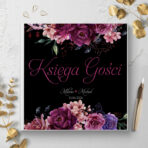 Księga Gości Weselnych czarne lub białe kartki - Amanda - obrazek 2