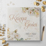 Księga Gości Weselnych czarne lub białe kartki - Diana