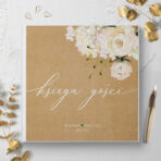 Księga Gości Weselnych czarne lub białe kartki - Helen