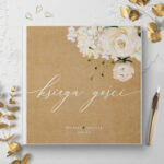 Księga Gości Weselnych czarne lub białe kartki - Helen