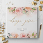 Księga Gości Weselnych czarne lub białe kartki - Irma