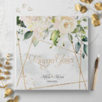 Księga Gości Weselnych czarne lub białe kartki - Miranda