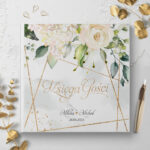 Księga Gości Weselnych czarne lub białe kartki - Miranda