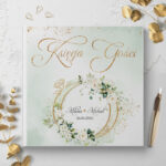 Księga Gości Weselnych czarne lub białe kartki - Stella