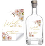 Naklejki na wódkę weselną - Ingrid - 8 szt. - obrazek 9