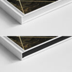 Księga Gości Weselnych czarne lub białe kartki - Marmurkowa - obrazek 5