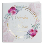 Zaproszenia Ślubne złocone - Kalina Złocona - 15 wzorów