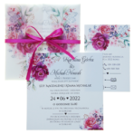 Zaproszenia ślubne z kalką Aurora - 10 wzorów