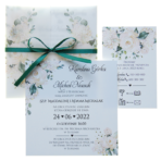 Zaproszenia ślubne z kalką Aurora - 10 wzorów - obrazek 3