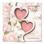 Próbki Zaproszenia Ślubne Mix Wycinane2 6szt K14 - obrazek 5