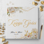 Księga Gości Weselnych czarne lub białe kartki - Emilia