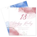 Zaproszenia na osiemnastkę