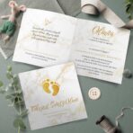 Zaproszenia na Chrzest - Stopki - obrazek 2