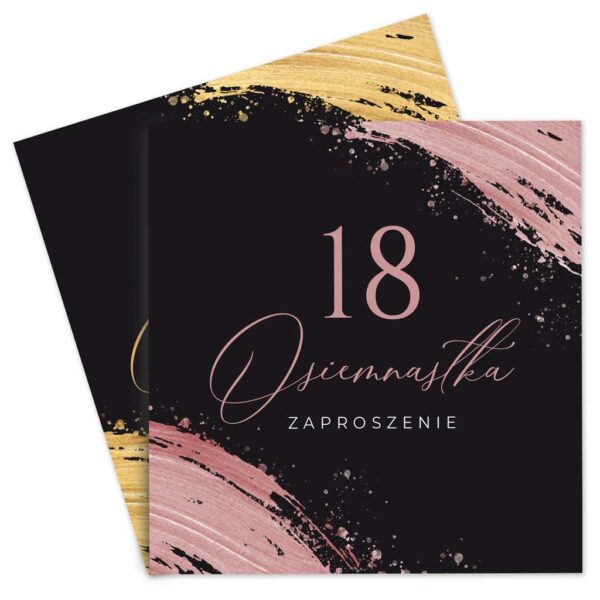 Zaproszenia na 18 30 40