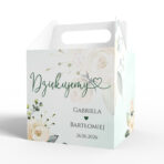Pudełeczka podziękowania dla gości - Oliwia - 2 sztuki