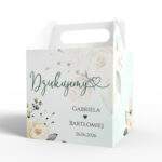 Pudełeczka podziękowania dla gości - Oliwia - 2 sztuki