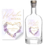 Naklejki na wódkę weselną - Adela- 8 szt. - obrazek 12